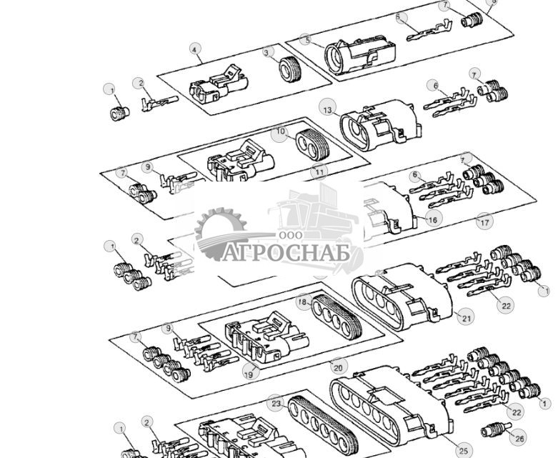 Клеммы и разъемы «Weather-Pack» - ST75046 354.jpg